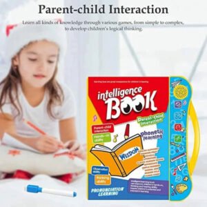Study Book Intellectual Learning For Kids - Phonetic Learning Digital Intelligence Book For Children
