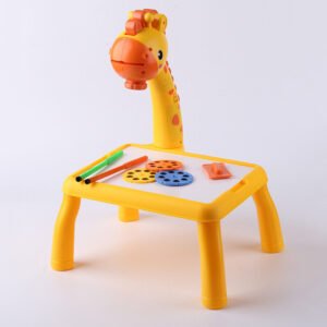 Giraffe Projector Painting For Kids